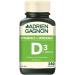 Adrien Gagnon - Vitamin D for Bones and Teeth Support 1000 I.U 240 (200+40 Bonus) Tablets - Buy Online on GoSupps.com