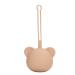 Bear Shaped Silicone Pacifier Storage Box for Newborns - Travel Holder & Accessories in Coffee Color - Buy Online on GoSupps.com