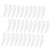 CRILSTYLEO 100pcs Mask Scoop Cream Scoop Creme Makeup Cosmetic Spoons Skin Care Tools Skin Care Mask Pp White