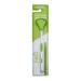 1 x tongue scraper reusable mouth cleaner brush fresh breath cleaning coated care hygiene N7F9 tools cleaning torture for everyday use green 1 StPCK