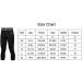 PRIESSEI Youth Boys' Compression Pants - Black Medium | Kids Running Leggings for Sports, Football, Basketball | Baselayer 3/4 Length - Buy Online on GoSupps.com