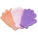 ALINCAS Exfoliating Bath Gloves - Set of 4 Pairs for Smooth Skin - Buy Online on GoSupps.com
