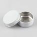 Zeoabsy 10 Pack 15ml Aluminum Empty Jars with Screw Lids - Ideal for Cosmetics Candles & Ointments - Includes 5 Spatulas & 1 Label - Buy Online on GoSupps.com