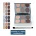 Jerome Alexander New Again Eyeshadow Palette & Brush | 6 Blendable Shades - Autumn Haze - International Shipping Available - Buy Online on GoSupps.com