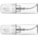 Solustre 2pcs 50ml Empty Refillable Clear Plastic Pump Bottle Mini Foam Dispenser Bottle for Lotion Cream Travel Small Container - Buy Online on GoSupps.com
