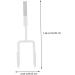 BUGUUYO 4pcs Storage Hooks Closet Hooks for Wall Kitchen Cabinet Coat Hook Door Hook No Punching 19X9X5CM White - Buy Online on GoSupps.com