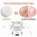 RIYAN White Electric Waterproof Wash Brush Set Deep Cleansing Skin Heads Rechargeable Spin Face Brush - Buy Online on GoSupps.com