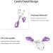 Effortless Lash Curler: Instant Eye-Opening Effect Easy-to-Use Eyelash Curling Tool-Design for Home & Travel Purple - Buy Online on GoSupps.com