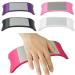 New Plastic Silicone Nail Art Cushion Pillow Hand Holder Nail Arm Rest Manicure Tool - (Color: Rose Red)