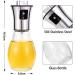 Miiepls Glass Oil Sprayer Bottle Vinegar and Oil Sprayer Vinegar Sprayer Set Oil Sprayer for Hot Air Fryer Oil Sprayer for Cooking Oil for BBQ Cooking Salads Baking Picnic and Grilling 100 ml - Buy Online on GoSupps.com