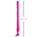 Buy Mybraids 1-Colored Premium Braid Hair 2m - Fuchsia for Rasta Braids Dreads Crochet Box Braids & Cornrows | Art Hair Extensions - Buy Online on GoSupps.com