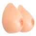 Fesvina A few silicone breast forms fake boobs for crossdresser transgender mastectomy prosthesis cosplay 1000g/couple D Cup (1000g/pair)