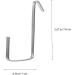 Zerodeko Kitchen Utensil Hooks 40pcs Door Hook Over Door Clothes Hanger Rack Christmas Ornaments Hook Stainless Steel Hook Towel - Buy Online on GoSupps.com