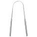 Tongue Cleaner Stainless Steel U"-Shaped Tongue Scraper Tongue Cleaners Safe and Comfortable Promote Oral Hygiene