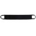 Hooleey Self Tanning Back Strip Tanning Mousse Applicator Black Flocking Strip for Self Sunless Tanner