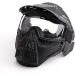 NINAT Airsoft Mask Full Face Tactical Mask with Lens Goggles for Halloween CS Cosplay - Black/Green/Tan/Grey - Buy Online on GoSupps.com
