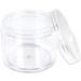 Beauticom 4 oz Clear Acrylic Jars - 6 Pack Thick Wall Leak Proof Containers for Beauty & Cream - Buy Online on GoSupps.com