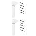 TEHAUX 2 pcs Mixer Eyeliner Electric Eyebrow Cups Lip Pigment Sticks with White Whitex2pcs mediumx2pcs