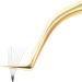 Professional Stainless Steel Lash Tweezers for Mega Volume and Mink Eyelashes - Gold-K06 - Buy Online on GoSupps.com