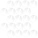 TEHAUX 80 Pcs Acrylic Round Sheet Cake Pan Clear Ornaments Circle Acrylic Blanks Multifunction Pallet - Buy Online on GoSupps.com
