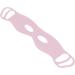 Qukaim Ear Hanging Eye Patch Silicone Hanging Ear Eye Pad Double Sided Washable Eye Patch with Eye Holes Pink - Buy Online on GoSupps.com