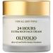  Olivolio Ultra-rich 24-hour face cream with 100% organic olive oil/hyaluronic acid and Q10 free of mineral oil and parabens - Buy Online on GoSupps.com