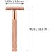 Buy Minkissy Reusable Razors for Men & Women - Zinc Alloy Blade | Eco-Friendly & Durable - Buy Online on GoSupps.com