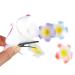 Hawaii Flowers Hair Clip Set | 10-Piece Plumeria & Hibiscus Foam Hairpins for Girls & Women | Beach Party & Wedding Decoration - Buy Online on GoSupps.com