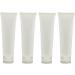 Buy 100ml Transparent Refillable Plastic Cosmetics Bottles - Portable Hinged Lid Travel Containers for Makeup Shampoo & Facial Cleansing - Buy Online on GoSupps.com