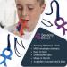 Sensory Direct Chewbuddy Stickman & Lanyard - Pack of 1 Sensory Chew or Teething Aid | for Kids Adults Autism ADHD ASD SPD Oral Motor or Anxiety Needs | Blue - Buy Online on GoSupps.com