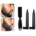Black & Dark Brown Beard Filler Pencil Kit for Men with Brush - Beard filling pen set - Buy Online on GoSupps.com