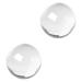 Ultechnovo 2st crystal fitness ball Handballs massage balls for hand exercises tool massage ball jade handballs rolling handball round the ball roll ornaments crystal ball