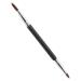 Zetiling Concealer Brush Soft Synthetic Fiber Wooden Handle Portable Makeup Tool for Face Coverage with Small Brush Head