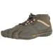 Vibram Men's s V-Trek Khaki/Black Hiking Shoe 10.5-11 Military/Dark Grey
