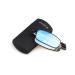 Zjiex foldable reading glasses +2.0 foldable blue light glasses black red for men women women presbyopia glasses collapsible glasses with case (color: black size: 2.25) 2.25 black