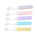 Minkissy 5st collapsible toothbrush cleaning sets travel toothbrush comfortable toothbrush practical travel toothbrush wear-resistant toothbrush oral travel plastic toothbrush set main