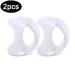 White Silicone Toe Separators for Hallux Valgus & Ectropion - D3P4 External Care Tool for Little Toe - Buy Online on GoSupps.com