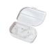 Dental Mouthguard Container  Rattle-Free Orthodontic Retainer Case  Clear Aligner Case Slim for Household and Travel - Light & Easy to Carry 1 Pack
