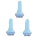 Gleavi 3st massage roller front roller made of metal muscle roll yoga massage tab for the body leg roller structured facial roller corrugated dermar roller cervical spine massage devices ABS