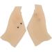 Milisten Fingerless Gloves with Thumb Splint - Elastic Silicone Wrist Support for Typing & Biking - 1 Pair - Buy Online on GoSupps.com
