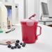 Addis Clip & Go Soup Mug - Cherry Red | Convenient and Stylish Solution for On-the-Go Meals - Buy Online on GoSupps.com