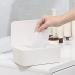 QKFON Storage Box for Wet Wipes - Versatile Tissue Holder & Napkin Organizer for Home & Office (White) - Buy Online on GoSupps.com