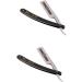 Beavorty 2-Piece Razor Set for Eyebrows & Haircuts Straight Razor for Men & Women - Buy Online on GoSupps.com