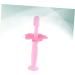 Homsfou Children's Toothbrush - All-Round Baby Toothbrush with Mesh Protection Soft Bristles Pink - 1 Pack - Buy Online on GoSupps.com