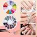 42 Pcs Acrylic Nail Art Kit Acrylic Glitter Powders Liquid Clipper Primer Nail Art Tips Set Kit - Buy Online on GoSupps.com