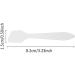 200 Piece Facial Cream Spatula Set - Translucent Makeup Frosted Spatulas for Cosmetic Mixing and Sampling (8.2x1.5cm) - Buy Online on GoSupps.com