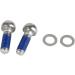 SRAM Post Bracket 40P Standard Mount with Stainless Steel Rainbow Bolts - Buy Online on GoSupps.com