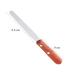 18.5 cm Metal & Wood Depilatory Wax Spatula Ideal for Smooth Hair Removal - Buy Online on GoSupps.com
