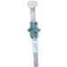 Light Blue Fabric Pacifier Chain with 3D Bear | International Shipping Available - Buy Online on GoSupps.com