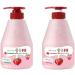 WELCOS KWAILNARA Milk Body Cleanser and Body Lotion Set (STRAWBERRY MILK) 560G EACH - Buy Online on GoSupps.com